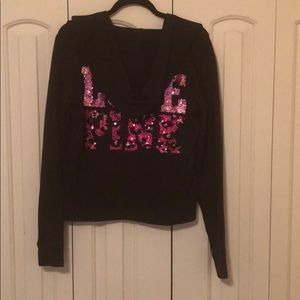 ❄️VS PINK Zip Hoodie, Medium